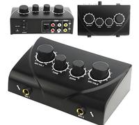 Home Mixer audio per karaoke, portatile, doppio microfono, tono e controllo