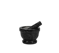 HOME MORTAIO con PESTELLO Marmo Nero 14cm 9716214