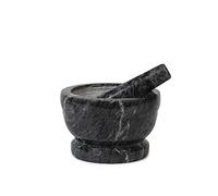 HOME MORTAIO con PESTELLO Marmo Nero 18cm 9716218