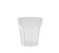 Home Movida Bicchieri da 250 ml, Confezione da 6 Pezzi, Bianco, 9x9x22 cm, 6 unità