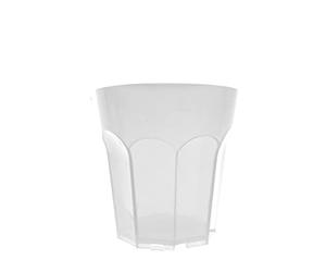 Home Movida Bicchieri da 250 ml, Confezione da 6 Pezzi, Bianco, 9x9x22 cm, 6 unità