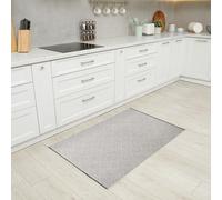 Home My Own | Passatoia Cucina e Bagno Assorbente a Tinta Unita al 60% Poliestere e 40% Cotone - Passatoia Antiscivolo Lavabile in Lavatrice - Piccolo Tappeto per Soggiorno o Ufficio Moderno