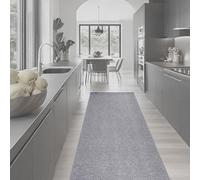 Home My Own | Passatoia Cucina e Bagno Assorbente a Tinta Unita al 60% Poliestere e 40% Cotone - Passatoia Antiscivolo Lavabile in Lavatrice - Piccolo Tappeto per Soggiorno o Ufficio Moderno