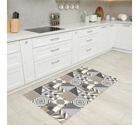 Home My Own | Passatoia Runner Cucina e Bagno Assorbente con Disegno Stampato in Vinile 100% - Passatoia Antiscivolo Lavabile in Lavatrice. Dimensione: 50x200 cm