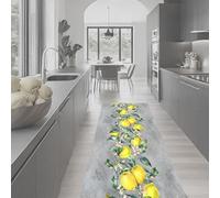 Home My Own | Passatoia Runner Cucina e Bagno Assorbente con Disegno Stampato in Vinile 100% - Passatoia Antiscivolo Lavabile in Lavatrice. Dimensione: 50x150 cm