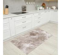 Home My Own | Passatoia Runner Cucina e Bagno Assorbente con Disegno Stampato in Vinile 100% - Passatoia Antiscivolo Lavabile in Lavatrice - Piccolo Tappeto da Ingresso per Soggiorno o Ufficio Moderno