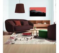Home My Own | Tappeto Grande Salotto e Ufficio Moderno con Motivo Geometrico a Pelo Corto Tappeto da Soggiorno per Sala o Camera da Letto, Rug Lavabile, Dimensione: 200x300 cm