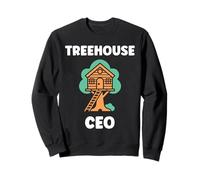 Home Nature tree house minimalist simple CEO treehouse Felpa