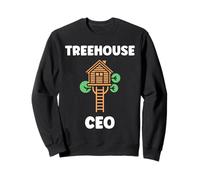 Home Nature tree house minimalist simple CEO treehouse Felpa