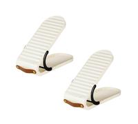 Home nizer - Set di 2 scarpiere regolabili salvaspazio, 3 opzioni di altezza, per Sto, Cact Shoe Sto Solut, perfetta per ingresso e armadio