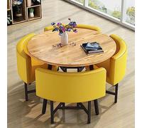 Home Office 80 cm Tavolo rotondo per il tempo libero Reception Set tavolino e sedia per ufficio, sala conferenze, soggiorno