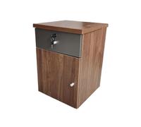 Home Office Blocco File Cabinet con cassetto e design mobile Bruin Color
