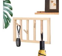Home Office Coat Rack, Living Room Coat Hooks, Swivel Hook Organizer, Sturdy and Durable Coat Rack Organizer with Hat Hooks and Swivel Design for Small Spaces and Home Use