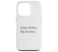 Home Office Grandi sogni Imprenditore Hustle WFH Success Custodia per iPhone 13 Pro