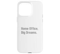 Home Office Grandi sogni Imprenditore Hustle WFH Success Custodia per iPhone 15 Pro Max
