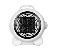 Home Office Mini Electric Heater Heater Fan Small Sun Heating Machine Low Noise Portable Warm Air Fan for Winter Electric Heater for Indoor Use Blue