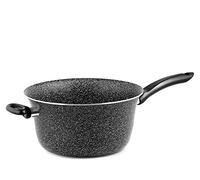 HOMe Paiolo 1 Manico Antiaderente 'Stone' Cm22