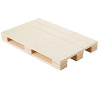 HOME Pallet Tagliere, 30x20 cm, Legno, 30x20x4 cm