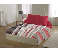 Home Passion 60714 Lenzuola 4 Pezzi Japanese bambù Microfibra Multicolore 240 x 300 cm