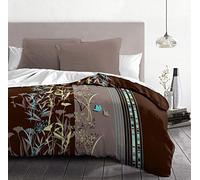 Home Passion filosofia Set di 3 Parure di Copripiumino, Microfibra, Multicolore, 220 x 240 x 0,1 cm