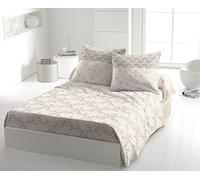 Home Passion Parure di Lenzuola 4 Pezzi Frise 100% 57 Fili, Cotone, Multicolore, 240 x 300 x 0,1 cm