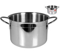 HOMe Pentola Inox Ecopoint Cm28