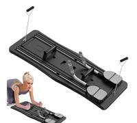 Home Pilates Board - Allenatore di allenamento tutto il corpo con rimbalzo automatico, design pieghevole, interruttore al ginocchio, durevole per l'uso di casa e fitness, pieghevole pilates Board con