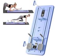 Home Pilates Board - Pilates Reformer Board | 4 in 1 Pilates Reformer Machine | Pilates Board at Home | Tavola addominale multifunzionale | Strumento domestico per allenamento fitness attrezzature per