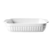 Home Pirofila Quadra, 29x27x5.5 cm, Porcellana, Bianco, 29x25x6 cm