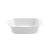 Home 0 Pirofila Rettangolare, 26x16x7 cm, Bianco, 26x17x7 cm