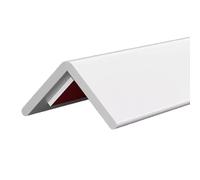 Home Plastic PVC Corner Guards Angle Trim Wall Corner Guard Edge Protector, Protects Wall Edges from Paint Chips(Style 2,L 2,7 m/8,8 ft)