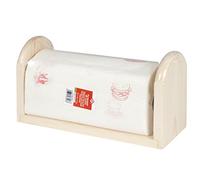 Home Porta Scottex Orizzontale, Legno, 27x14x10 cm