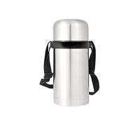 Officine Standard Vd600228 Porta Vivande Inox con Tracolla, capacità 1 Litro