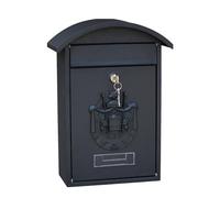 Home Postbox Villa - Cassetta delle lettere vintage da parete, resistente alle intemperie, stile retrò, cassetta postale con chiusura a chiave, con ampio spazio di archiviazione, cassette postali con