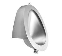 Home Products - Orinatoio da uomo in acciaio inox 304, montaggio a parete, con scarico automatico, vaschetta per WC a scomparsa con tubo di scarico, adatto per la famiglia