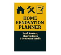 Home Renovation Planner - Track Projects, Budgets & Contractor Details