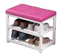 Home Rest Shoe Changing Rack multifunzionale Soft Bag Shoe Stool Simple Multi-Layer Shoe Storage Cabinet,503045 cm (50 x 30 x 45 cm)