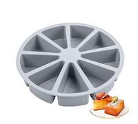 Home Restaurant Bakery Easy Release Pizza Scone Mold Multi-Use for Jelly, Schiuma per torta in silicone - Stampo per torta in silicone 9 cavità
