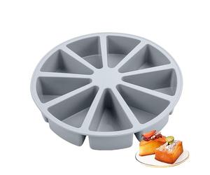 Home Restaurant Bakery Easy Release Pizza Scone Mold Multi-Use for Jelly, Schiuma per torta in silicone - Stampo per torta in silicone 9 cavità