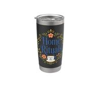 Home Rituali Cottagecore floreale Bicchiere termico in acciaio inox doppia parete