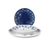 Servizio Tavola Natalizio 18 Pezzi Dream