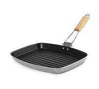 Home Salt Npepper Bistecchiera in Alluminio con Rivestimento Antiaderente, 34x26cm