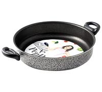 HOMe Tegame 2 Manici Antiaderente Salt N'Pepper Cm28