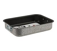 Home Salt N'Pepper Teglia Forno in Alluminio, Rivestimento Antiaderente, 25x18 cm