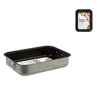 HOMe Rosticcera Con Anello Antiaderente Salt N'Pepper 30X22