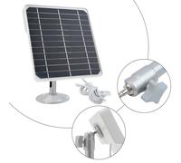 Home Security 5V 20W Pannello Solare Staffa Regolabile 360° Resistente alla Cor