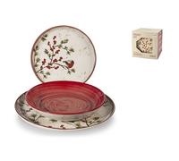HOME SERVIZIO PIATTI 18 PEZZI Red Delight 1554700