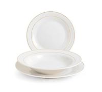 HOMe Servizio Tavola 18 Pezzi Montepellier In Porcellana