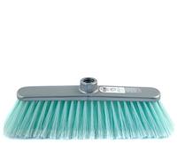 Home Silver Clean Scopa con Azione Antibatterica, Plastica, Argento