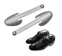 Home Silver Clean Set 2 Tendiscarpe con Azione Antibatterica, Plastica, Argento